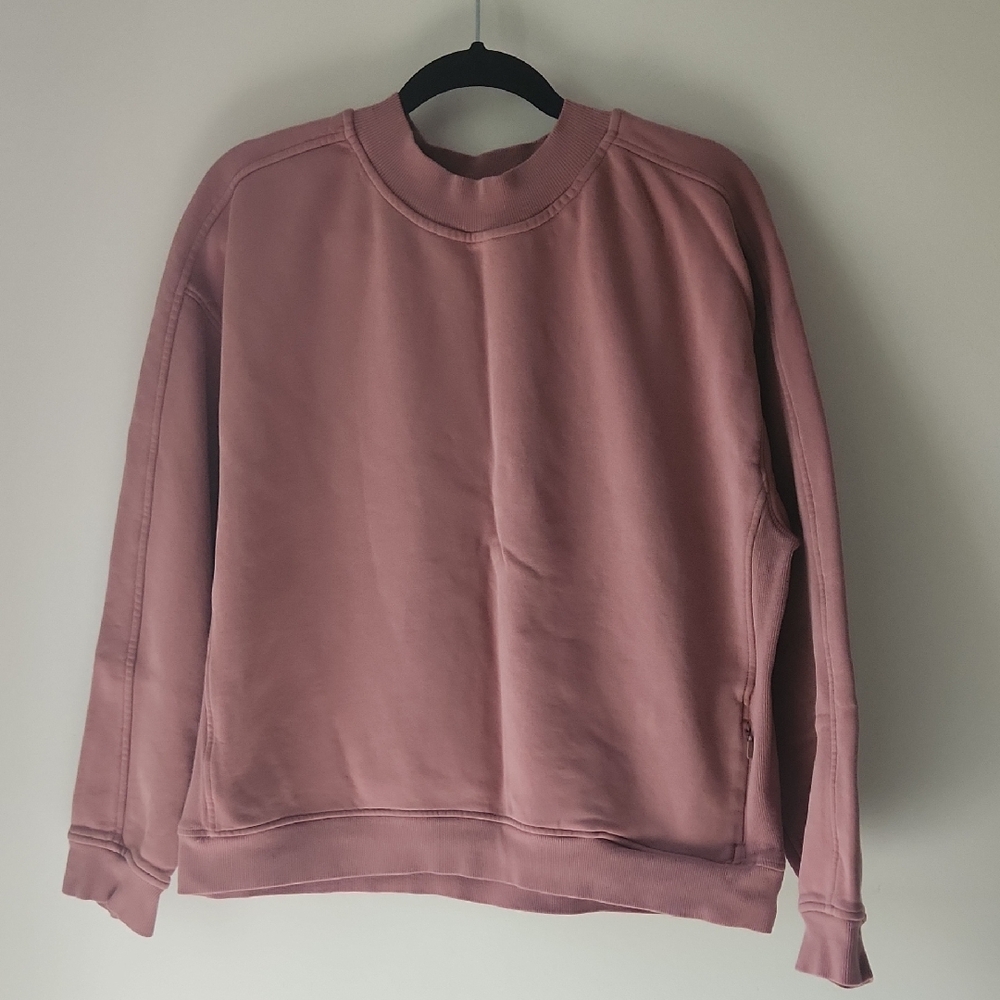 Lululemon Chill On Pullover Cotton Terry